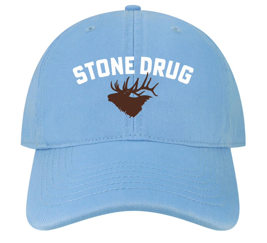 Stone Drug Elk Hat Power Blue