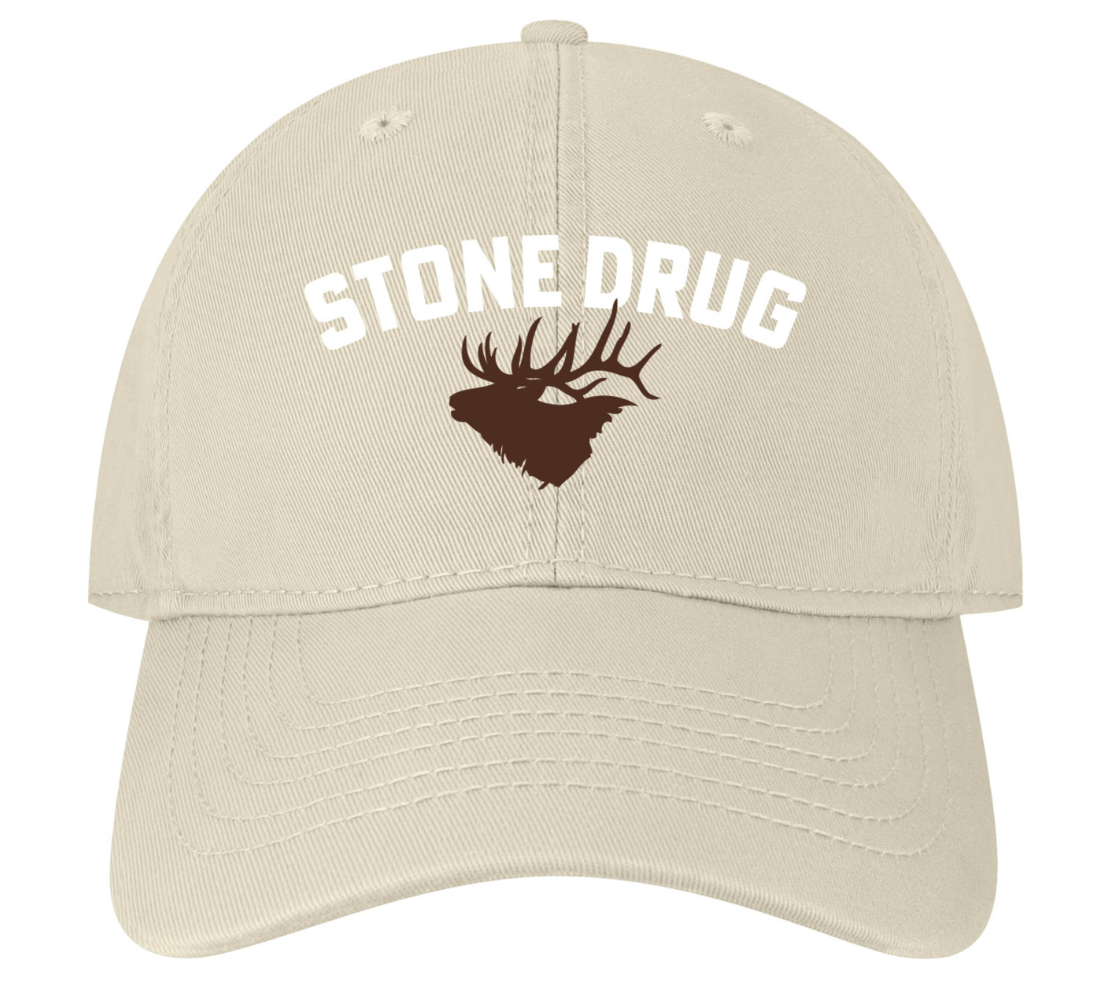 Stone Drug Elk Hat Stone